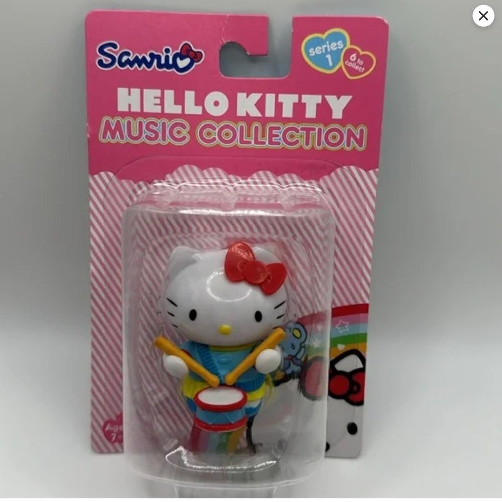Sanrio Hello Kitty Music Collection Series 1 Drum Figure NIB